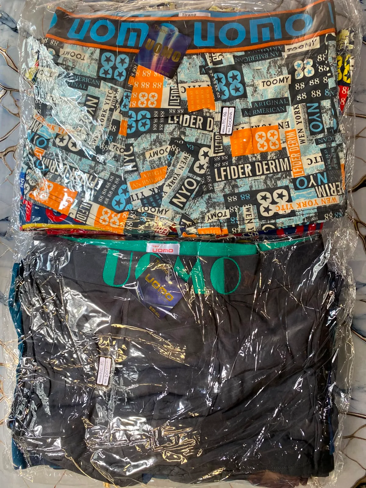 MC18 Docena Boxers Uomo M al 4XL