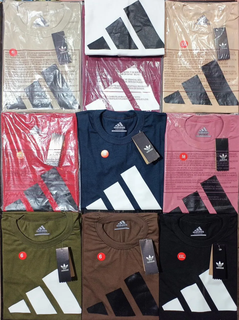 Remeras Adidas Logo